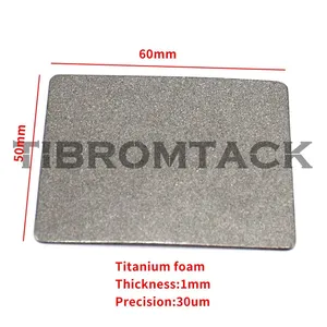Titanium Plate Sheet Titanium Foam for Aerospace Materials Navigation Industry and Automotive DIY, 60x50x1mm thumbnail-3