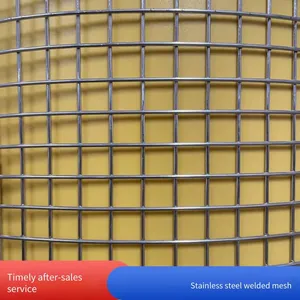 304 Stainless Steel Welded Wire Mesh, Building Plastering Mesh, Breeding Fence Mesh, Floor Heating Mesh, Manufacturers From Anping thumbnail-5