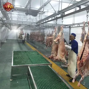 Modern Abattoir Equipment Goat Slaughterhouse Sheep Slaughtering Line Machine Butchery thumbnail-3
