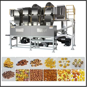 Automatic Rice Flakes/Poha/Rice Crispies Cereal Snack Food Extrusion Making Machine Produce Process Plant thumbnail-1