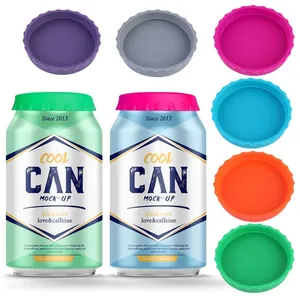 Wholesale Silicone Soda Can Lids – Airtight Caps for Soda Cans and Beverage Cups (In Stock) thumbnail-1