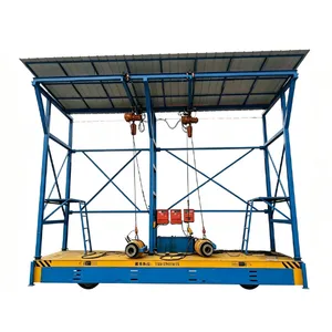 Automatic Stressing Trolley With Multi-jack Synchronous and Auto Data Recording System thumbnail-1