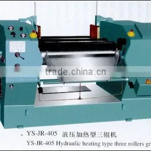 Three Rollers Grinder-----Hydraulic Heating Type Three Roll Mills thumbnail-1