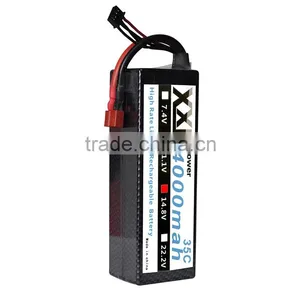 High Capacity 4000mAh 14.8v rc Lipo Battery 35c Battery Pack thumbnail-2