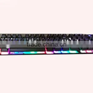 Manufacture Wired USB Mechanical Backlit Colorful USB Keyboard thumbnail-3
