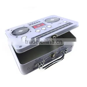 Stackable Tin Box,tin Box for Food,suitcase Tin Box thumbnail-2