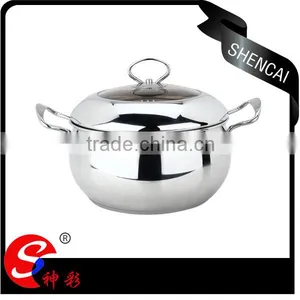 Hot Sale Stainless Steel Soup Pot 9 Pcs Korea Cookware Saucepan Set thumbnail-3