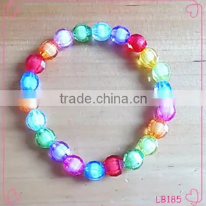 Fashion Girl Bracelet Hand With Colorful Crystal Bracelet thumbnail-1