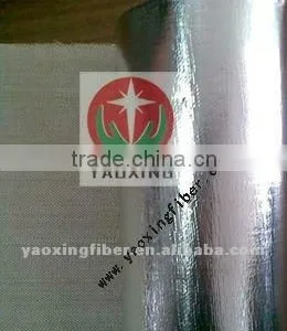 Fire Protection Aluminum-foil Coated Fiberglass Cloth thumbnail-1