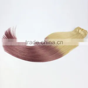 Double Weft, Triple Weft Clip in Human Hair Extension With 100% Human Hair Supplier's Choice thumbnail-1