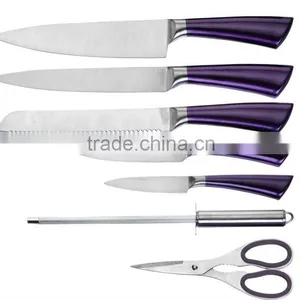 430 S/S HANDLE 8PCS KITCHEN KNIFE SET thumbnail-2