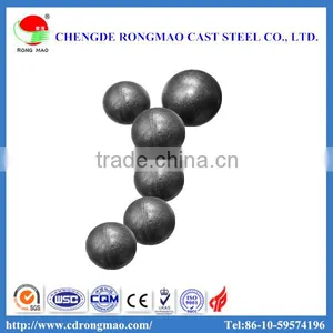 Special High Chrome Casting Steel Balls For Cement Plant / Mining HRC58-65 thumbnail-1