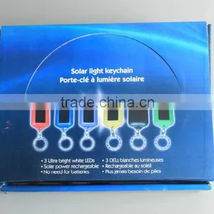 Plastic Led Flashlights Keychain Customize Flashlight Keychain With Display Box thumbnail-1