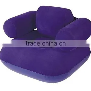 Inflatable Flocked Sofa thumbnail-1