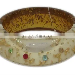 Floating Charm Resin Bangles Vners thumbnail-1