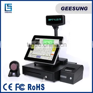 15 Inch Complete POS System POS Terminal With POS Peripherals thumbnail-1