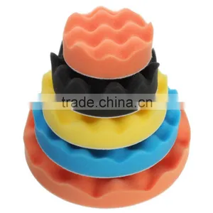 Buffing Polishing Sponge Pads Kit For Car Polisher Buffer thumbnail-3