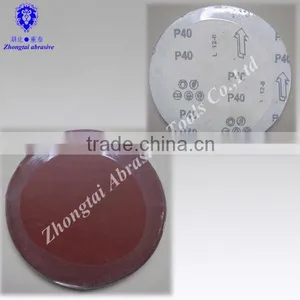 Good Quality Manfacture OEM Round Sand Paper With Hook and Loop thumbnail-5