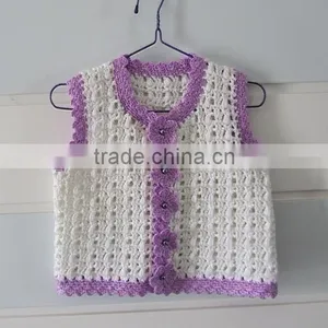 Lovely Baby Singlet Knitting Infant Singlet thumbnail-3