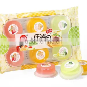 Natural 390g Mixed Fruit Jelly Bebeto Bag Packing thumbnail-1