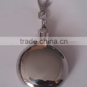 2016 Cheap Round Hot Sales Promotional Custom Stainless Steel Hip Flask With Engraving Logo thumbnail-6