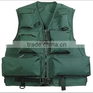 100% Polyester Work Vest Pfd Wholesale thumbnail-1