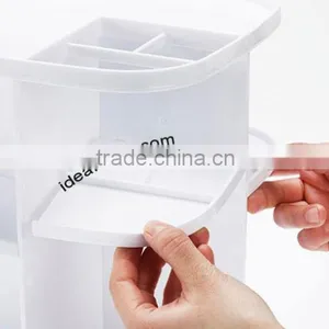 360Degree Spinning Rotating Makeup Organizer thumbnail-4