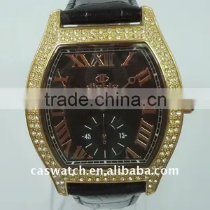 Men's Japan Movement Quartz Diamond Watch thumbnail-1