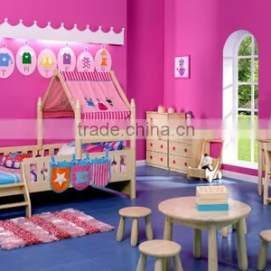 New Design Bed Baby Cots With Children Table and Chair thumbnail-1