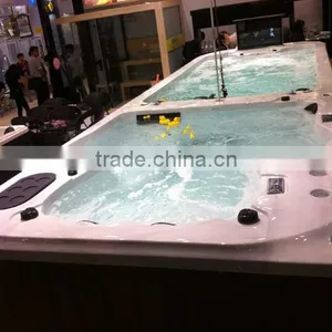 CE Hot Sales Fiberglass Swim Spa Swim Pool thumbnail-1