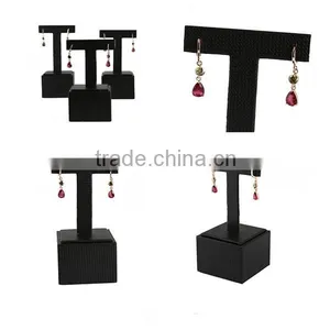 Wholesale Custom T-bar Leather Earring Display Stand thumbnail-3