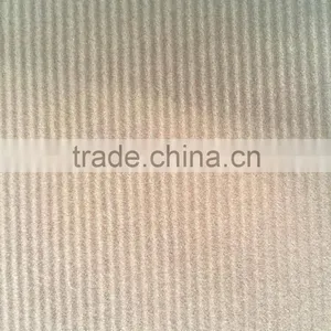 Stripe Flock Knitted Polyester Fabric for Textiles Goods thumbnail-2