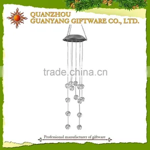 Wholesale Decorative Led Solar Color Changing Acrylic Wind Chime thumbnail-2