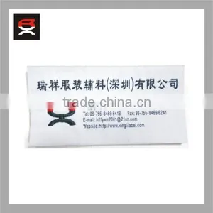 Customized High Density Satin Woven Label thumbnail-4