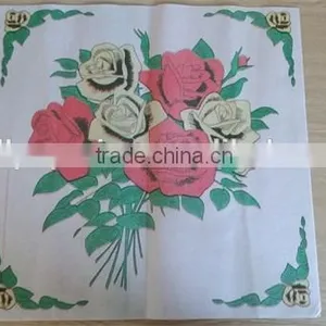 Rectangular Tablecloth, 8-Inch Wide, White,printed thumbnail-3