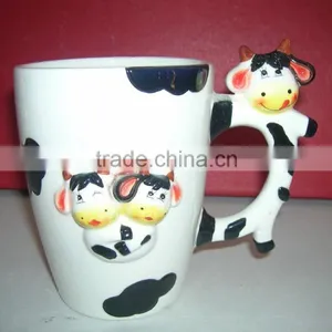 3D Cartoon Animal-shaped Mug thumbnail-1