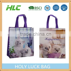 Full Printing Lovely Shopping PP Non Woven Bag thumbnail-1