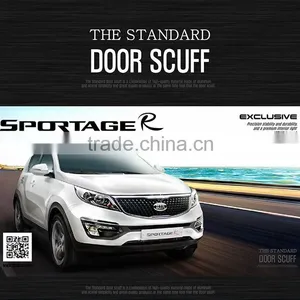[DXSOAUTO] KIA Sportage R - The Standard AL Door Sill Scuff Plates Set(no.6272) thumbnail-1