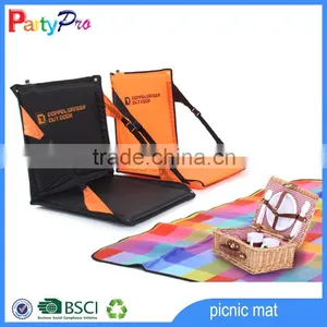 Outdoor Backrest Travel Beach Mat thumbnail-1