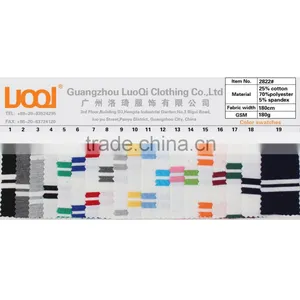 Factory Custom Newest High Quality Stripe Cloth Material Fabric t Shirt Farbic thumbnail-4