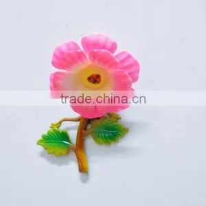 5 Inch Plastic Morning Glory Wedding Decoration Artificial Flower Freezer Magnet thumbnail-5