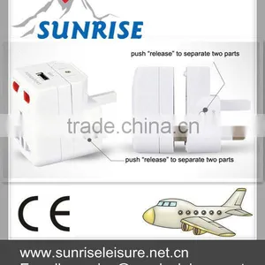 36184# Universal Travel AC Power Adapter USB Charger thumbnail-4