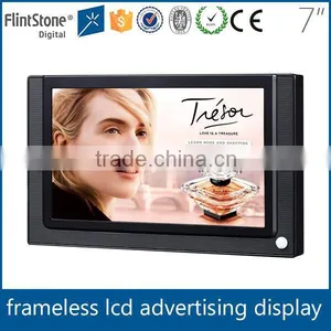 Flintstone 7" Lcd Video Displayer for POS, Promotion Advertisement Player Small, Commercial Use Digital Screen Display thumbnail-1