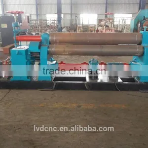 Hot Selling W11S 16x2000 Roll Aluminum Sheet Machine , Mechanical 3-roller Rolling Steel , Aluminum Sheet Roller thumbnail-6