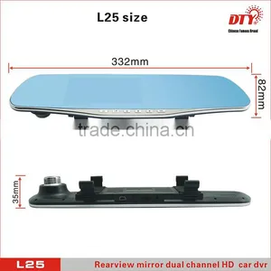 Mirror Car Camera Recorder 4.3 Inch Lcd Car Dvr ,hd Car Rearview Mirror, L25 thumbnail-4