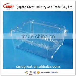 Good Quality Disposible Plastic Food PET Tray/strawberry/blueberry Clamshell Tray thumbnail-6