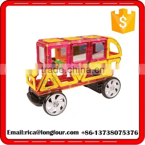 Magnetic Toy Car Building Block Set thumbnail-3