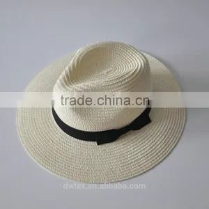 2015 Cheap Wholesale Paper Ladies Woven Paper Straw Hat thumbnail-1