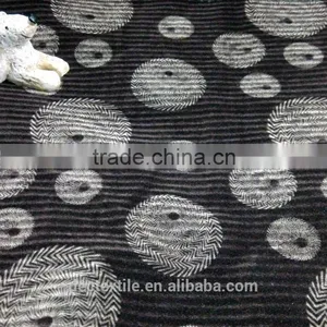 Bronzed Flock Design Print Fabric for Sofa,cushion thumbnail-1