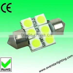 T10 31MM 6SMD 5050 Car Led Brake Light thumbnail-1